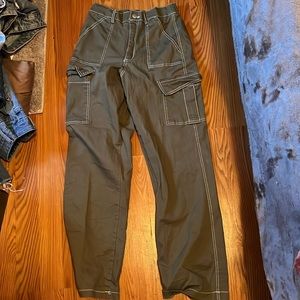 green cargos from rue 21, small size